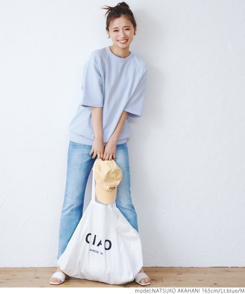 coca(coca)(コカ)の「ピグメントラグラントップス(Tシャツ/カットソー・メンズ・チャコールグレー/ライトブルー/パープル・M/L)」の13枚目の写真