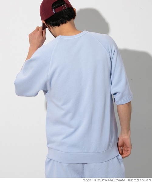 coca(coca)(コカ)の「ピグメントラグラントップス(Tシャツ/カットソー・メンズ・チャコールグレー/ライトブルー/パープル・M/L)」の15枚目の写真