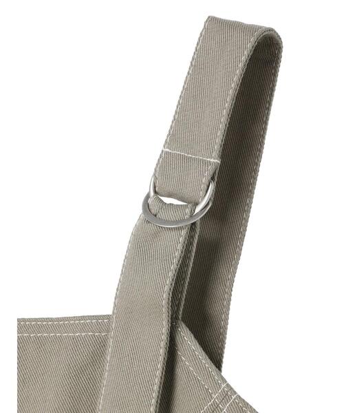 ELENCARE DUE（エレンカーレデュエ）の「・ELENCARE DUE ツイルマーメイドジャンスカ（ジャンパースカート・レディース・ブラック/ベージュ/ライトカーキ・FREE）」の8枚目の写真