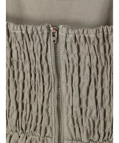 ELENCARE DUE（エレンカーレデュエ）の「・ELENCARE DUE ツイルマーメイドジャンスカ（ジャンパースカート・レディース・ブラック/ベージュ/ライトカーキ・FREE）」の9枚目の写真