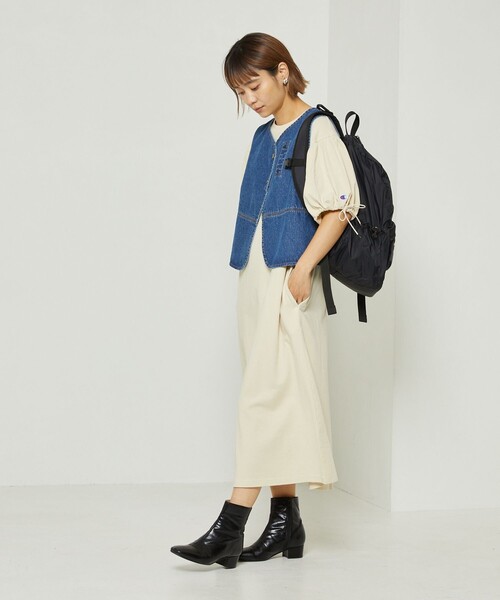 セール Champion Freak S Store チャンピオン 別注code Sleeve One Piece 別注コードスリーブワンピース ワンピース Freak S Store フリークスストア のファッション通販 Zozotown