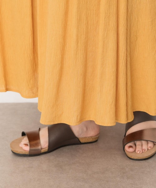 RODE SKO（ロデスコ）の「ラフソールアシメサンダル（サンダル・レディース・ホワイト/ブラウン・36/37/38）」の10枚目の写真