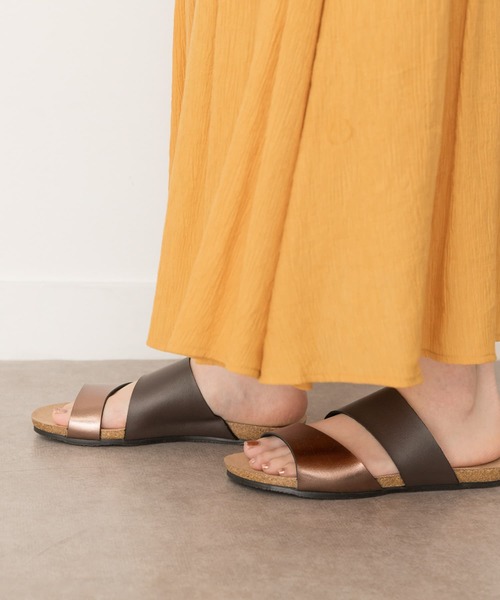 RODE SKO（ロデスコ）の「ラフソールアシメサンダル（サンダル・レディース・ホワイト/ブラウン・36/37/38）」の19枚目の写真