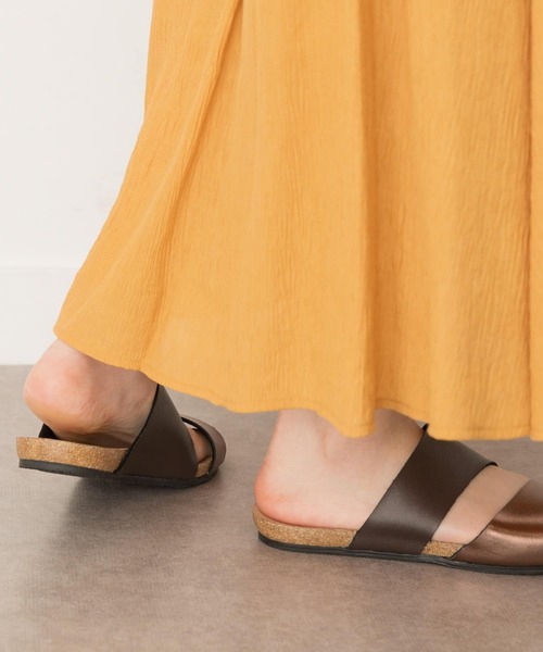 RODE SKO（ロデスコ）の「ラフソールアシメサンダル（サンダル・レディース・ホワイト/ブラウン・36/37/38）」の22枚目の写真