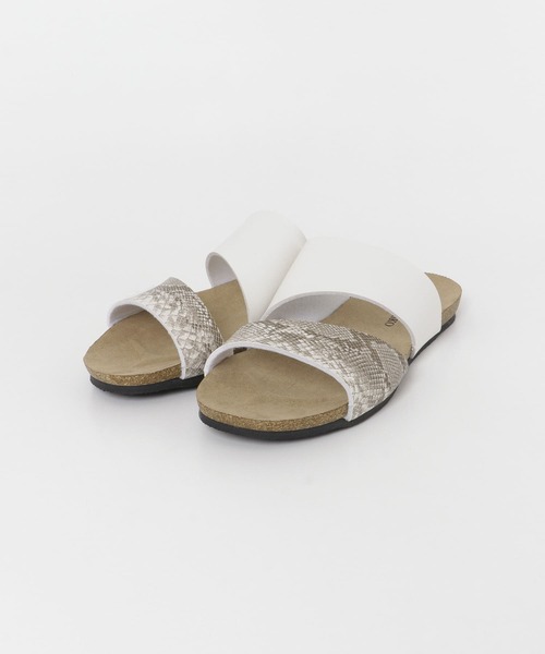 RODE SKO（ロデスコ）の「ラフソールアシメサンダル（サンダル・レディース・ホワイト/ブラウン・36/37/38）」の21枚目の写真