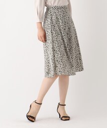 index | パイピングフラワーフレアスカート【WEB限定サイズ】(スカート)