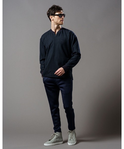 wjk（ダヴルジェイケイ）の「easy pants（その他パンツ・メンズ・トップグレー/ネイビー/ブラック・SMALL/X-LARGE/LARGE/MEDIUM）」の11枚目の写真