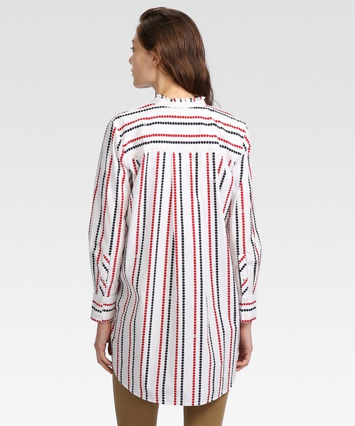 TOMMY HILFIGER(トミーヒルフィガー)の「チュニックシャツ(シャツ/ブラウス・レディース・その他/マルチ・32inch/34inch/36inch/38inch)」の3枚目の写真