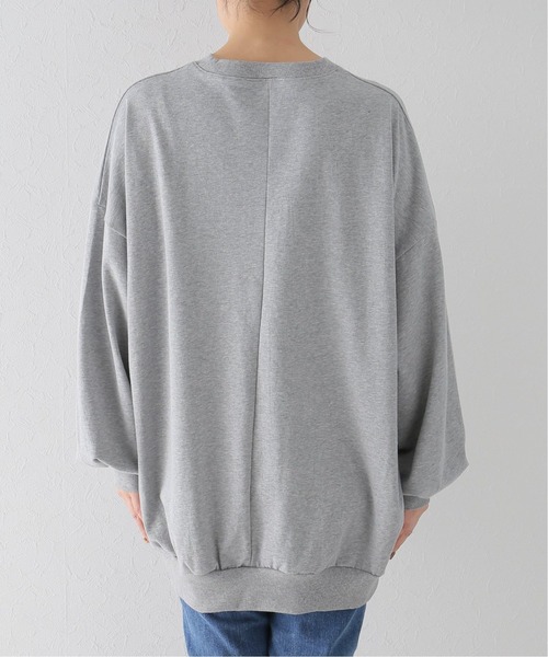 JOURNAL STANDARD LUXE（ジャーナルスタンダード　ラックス）の「ヴィンテージジャージークルーネックパフプルオーバー（Tシャツ/カットソー・レディース・ホワイト/ブラック/グレー・FREE）」の6枚目の写真