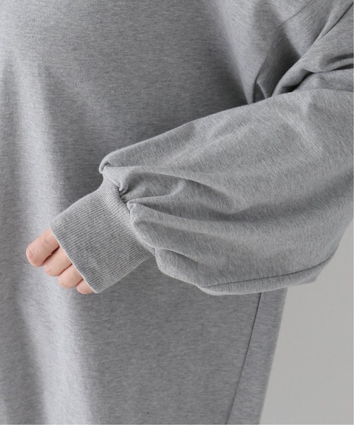 JOURNAL STANDARD LUXE（ジャーナルスタンダード　ラックス）の「ヴィンテージジャージークルーネックパフプルオーバー（Tシャツ/カットソー・レディース・ホワイト/ブラック/グレー・FREE）」の10枚目の写真