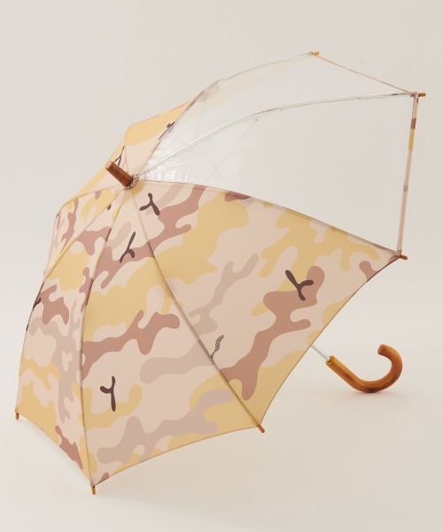 392 plusm（サンキューニプリュスエム）の「Umbrella Kids 50 - camouflage - 790213（長傘・キッズ・グリーン/ベージュ・50cm）」の7枚目の写真