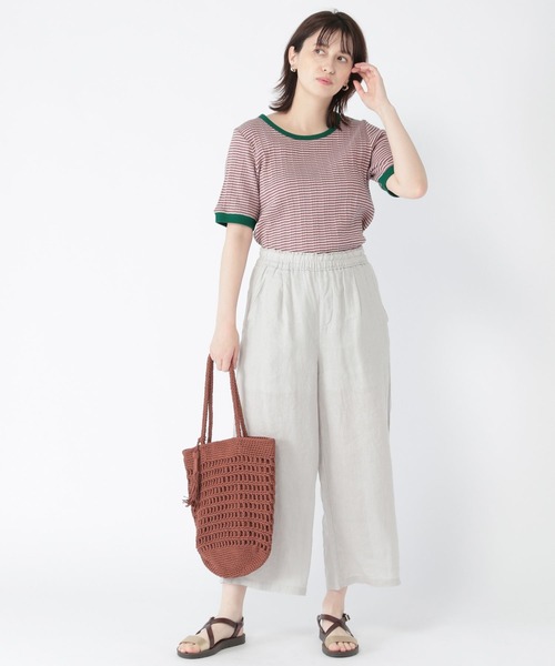 studio CLIP（スタディオクリップ）の「【UVカット】レジャー針抜きプルオーバー（Tシャツ/カットソー・レディース・オフホワイト/スモーク/その他1/その他2・MEDIUM/LARGE）」の5枚目の写真