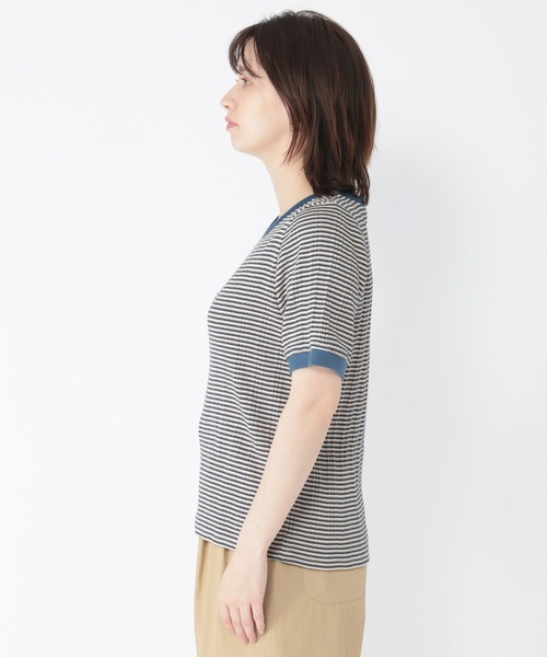 studio CLIP（スタディオクリップ）の「【UVカット】レジャー針抜きプルオーバー（Tシャツ/カットソー・レディース・オフホワイト/スモーク/その他1/その他2・MEDIUM/LARGE）」の8枚目の写真