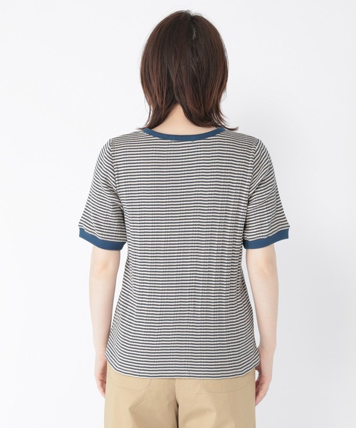 studio CLIP（スタディオクリップ）の「【UVカット】レジャー針抜きプルオーバー（Tシャツ/カットソー・レディース・オフホワイト/スモーク/その他1/その他2・MEDIUM/LARGE）」の9枚目の写真