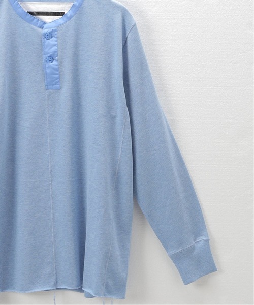 JOINT WORKS（ジョイントワークス）の「【Sheba / シーバ】 HENLY ロングスリーブT（Tシャツ/カットソー・メンズ・グレー/サックスブルー・1/2）」の17枚目の写真
