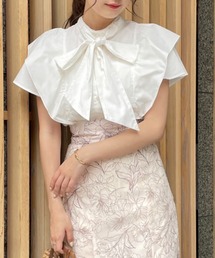 one after another NICE CLAUP | 前後2wayボウタイブラウス(シャツ/ブラウス)