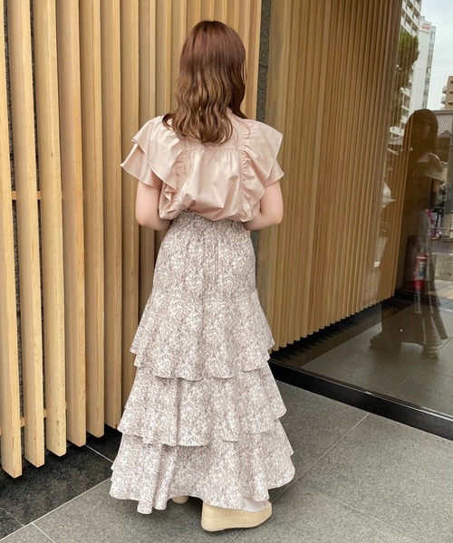one after another NICE CLAUP(ワンアフターアナザーナイスクラップ)の「2wayボウタイブラウス(シャツ/ブラウス・レディース・ブラック/ピンクベージュ/グリーン系その他/オフホワイト・FREE)」の10枚目の写真
