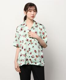 schott | # DS W HAWAIIAN SHIRT NEON SIGN(シャツ/ブラウス)