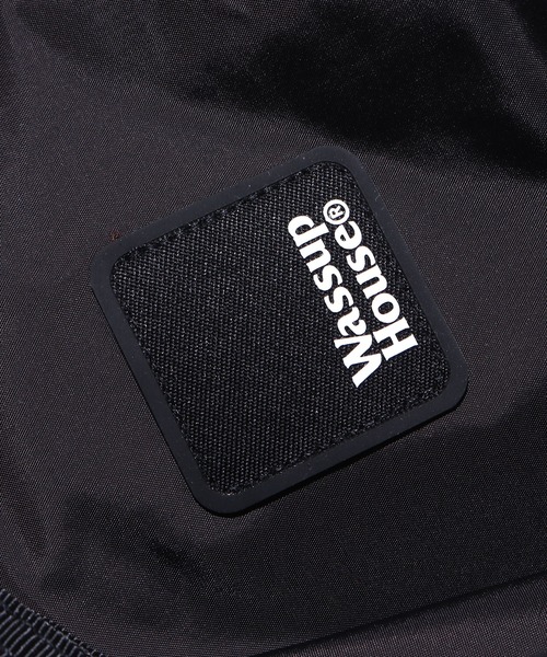 ROOPTOKYO（ループトウキョウ）の「Wassup House/ワサップハウス GYM BAG ナップサック（バックパック/リュック・メンズ・ブルー/ブラック・FREE）」の9枚目の写真