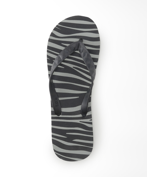 EDIFICE(エディフィス)の「【HAYN / ハイアン】Animal Print Zebra(サンダル・メンズ・チャコールグレー・26cm/27cm/28cm)」の6枚目の写真