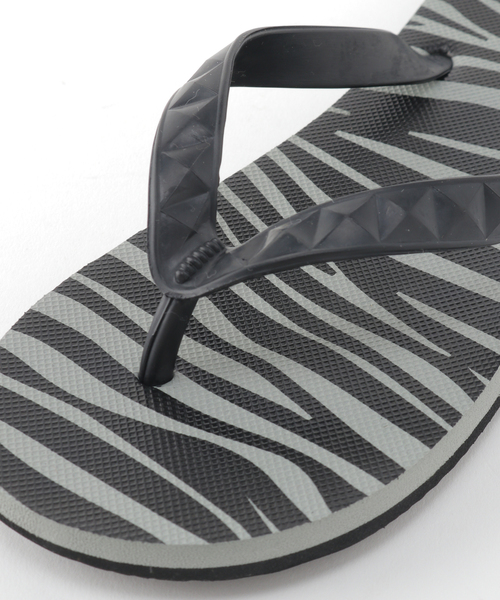 EDIFICE(エディフィス)の「【HAYN / ハイアン】Animal Print Zebra(サンダル・メンズ・チャコールグレー・26cm/27cm/28cm)」の9枚目の写真
