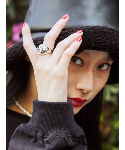 jouetie（ジュエティ）の「インヤンリング（リング・レディース・シルバー/ゴールド・FREE）」の4枚目の写真
