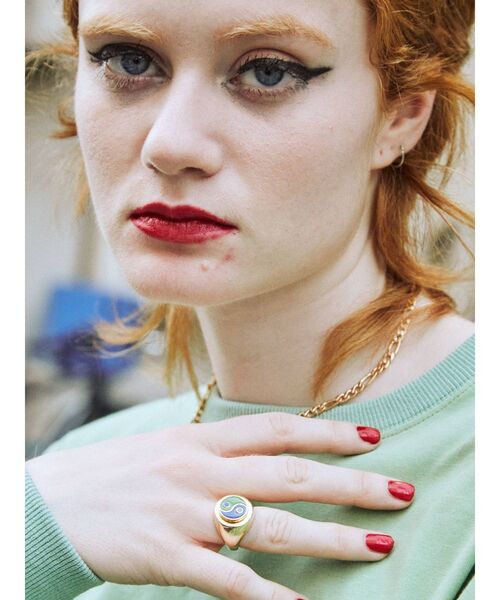 jouetie（ジュエティ）の「インヤンリング（リング・レディース・シルバー/ゴールド・FREE）」の6枚目の写真