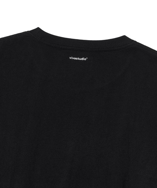 VIVASTUDIO(ビバスタジオ)の「【UNISEX】VIVA STUDIO/PREPS TEE 2298986(Tシャツ/カットソー・メンズ・ブラック/ホワイト・X-LARGE/LARGE/MEDIUM/SMALL)」の7枚目の写真