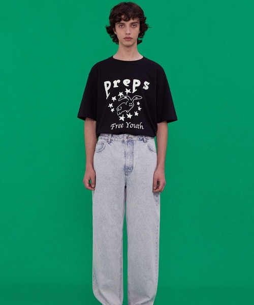VIVASTUDIO(ビバスタジオ)の「【UNISEX】VIVA STUDIO/PREPS TEE 2298986(Tシャツ/カットソー・メンズ・ブラック/ホワイト・X-LARGE/LARGE/MEDIUM/SMALL)」の11枚目の写真