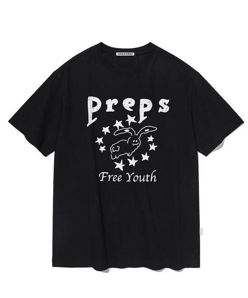 VIVASTUDIO(ビバスタジオ)の「【UNISEX】VIVA STUDIO/PREPS TEE 2298986(Tシャツ/カットソー・メンズ・ブラック/ホワイト・X-LARGE/LARGE/MEDIUM/SMALL)」の10枚目の写真