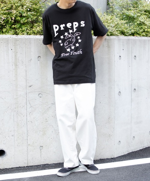VIVASTUDIO(ビバスタジオ)の「【UNISEX】VIVA STUDIO/PREPS TEE 2298986(Tシャツ/カットソー・メンズ・ブラック/ホワイト・X-LARGE/LARGE/MEDIUM/SMALL)」の15枚目の写真