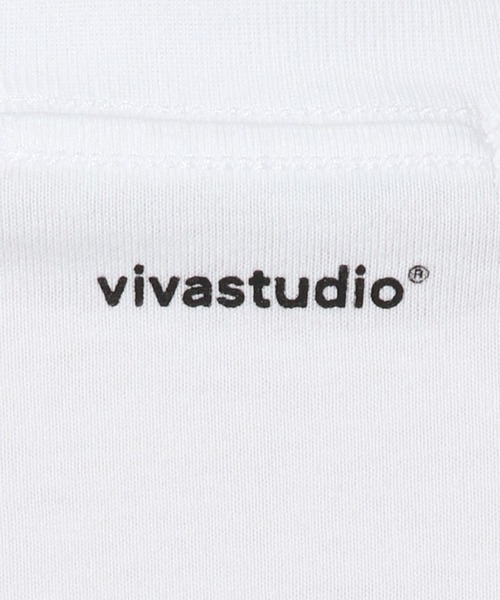 VIVASTUDIO(ビバスタジオ)の「【UNISEX】VIVA STUDIO/PREPS TEE 2298986(Tシャツ/カットソー・メンズ・ブラック/ホワイト・X-LARGE/LARGE/MEDIUM/SMALL)」の21枚目の写真