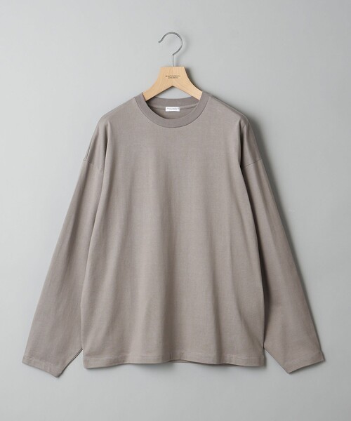BEAUTY&YOUTH UNITED ARROWS(ビューティーアンドユースユナイテッドアローズ)の「【WEB限定】フィッシュ ロングスリーブ Tシャツ -MADE IN JAPAN-(Tシャツ/カットソー・メンズ・ホワイト/ライトグレー/ブラック/ケリーグリーン/ライトブルー/ダークグレー/シャーベット/その他1/ピンク/モカ・S/M/L/XL)」の4枚目の写真