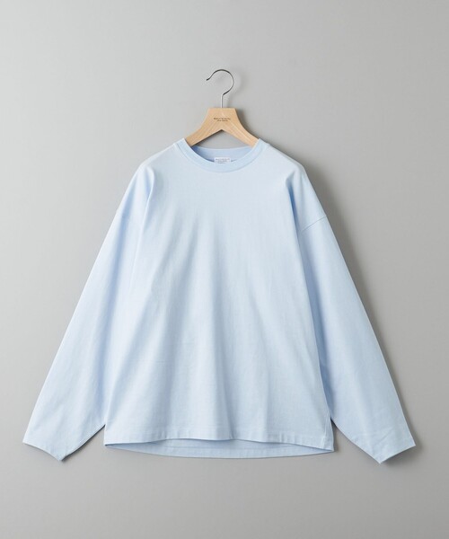 BEAUTY&YOUTH UNITED ARROWS(ビューティーアンドユースユナイテッドアローズ)の「【WEB限定】フィッシュ ロングスリーブ Tシャツ -MADE IN JAPAN-(Tシャツ/カットソー・メンズ・ホワイト/ライトグレー/ブラック/ケリーグリーン/ライトブルー/ダークグレー/シャーベット/その他1/ピンク/モカ・S/M/L/XL)」の8枚目の写真