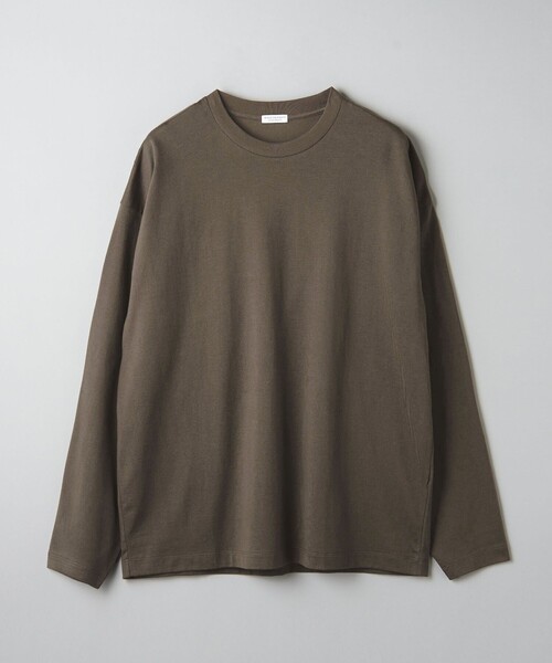 BEAUTY&YOUTH UNITED ARROWS(ビューティーアンドユースユナイテッドアローズ)の「【WEB限定】フィッシュ ロングスリーブ Tシャツ -MADE IN JAPAN-(Tシャツ/カットソー・メンズ・ホワイト/ライトグレー/ブラック/ケリーグリーン/ライトブルー/ダークグレー/シャーベット/その他1/ピンク/モカ・S/M/L/XL)」の22枚目の写真