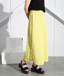 sango | シアーシャーリングカットソースリットスカート(スカート)