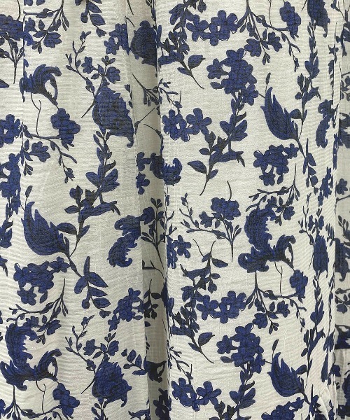 PICCIN（ピッチン）の「サイドギャザー切替えフラワーパンツ（その他パンツ・レディース・ブラック/ブルー・M/L）」の5枚目の写真