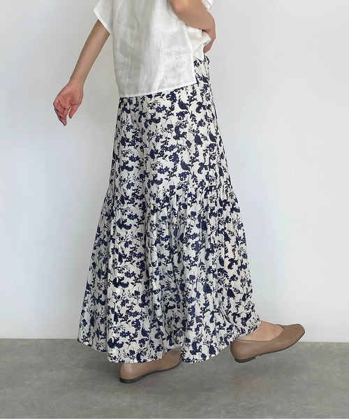 PICCIN（ピッチン）の「サイドギャザー切替えフラワーパンツ（その他パンツ・レディース・ブラック/ブルー・M/L）」の19枚目の写真