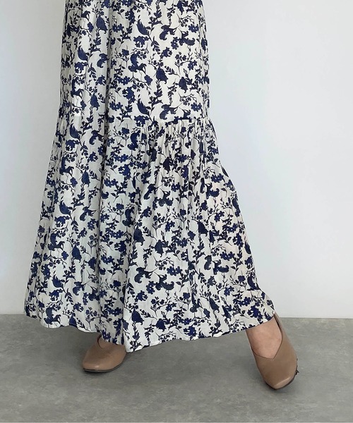 PICCIN（ピッチン）の「サイドギャザー切替えフラワーパンツ（その他パンツ・レディース・ブラック/ブルー・M/L）」の15枚目の写真