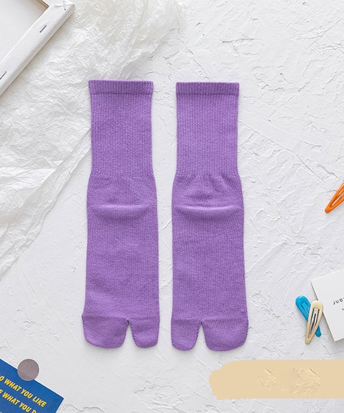 EPICKS（エピックス）の「【10色展開】ハイカットレディースカラー足袋ソックス靴下（ソックス/靴下・レディース・ホワイト/ブラック/パープル/ピンク/イエロー/オレンジ/ブルー/グリーン/ミント/ライトピンク・F）」の16枚目の写真