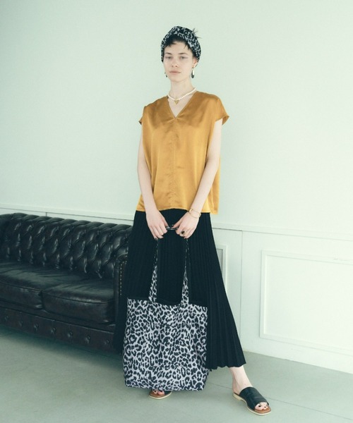 manana suerte（マニャーナスエルテ）の「ジャガードリバーシブルTOTE BAG（トートバッグ・レディース・ブラック/パープル/ピンク・FREE）」の11枚目の写真