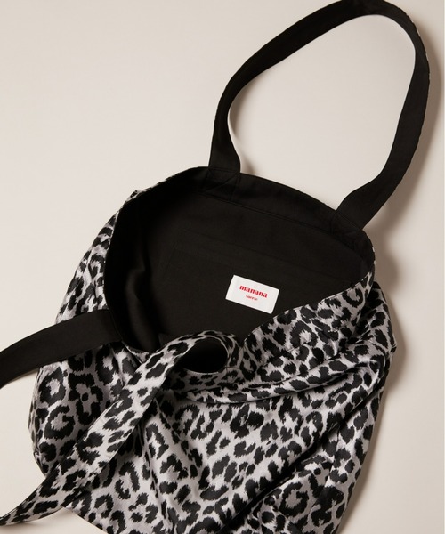manana suerte（マニャーナスエルテ）の「ジャガードリバーシブルTOTE BAG（トートバッグ・レディース・ブラック/パープル/ピンク・FREE）」の6枚目の写真
