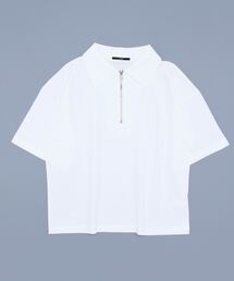 EMODA | ハーフジップバルキートップ(Tシャツ/カットソー)