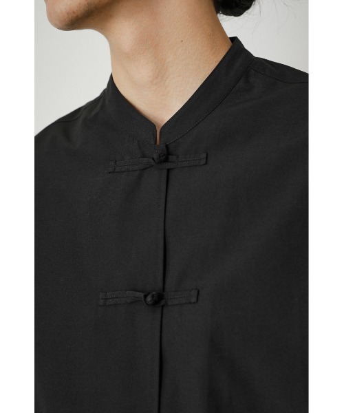 AZUL by moussy（アズールバイマウジー）の「SYMPHONIZE DRY CHINA SHIRT/シンフォナイズドライチャイナシャツ（シャツ/ブラウス・メンズ・ブラック/ブラウン・MEDIUM/LARGE）」の15枚目の写真