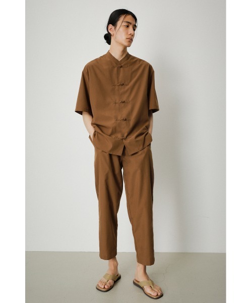 AZUL by moussy（アズールバイマウジー）の「SYMPHONIZE DRY CHINA SHIRT/シンフォナイズドライチャイナシャツ（シャツ/ブラウス・メンズ・ブラック/ブラウン・MEDIUM/LARGE）」の14枚目の写真