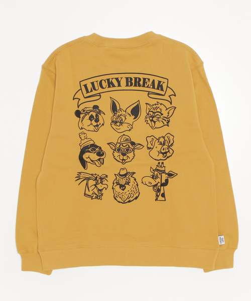 gym master（ジムマスター）の「アニマルスウェットシャツ（スウェット・メンズ・杢グレー/ブラック/マスタード/ライトブルーグレー・SMALL/MEDIUM/LARGE/X-LARGE）」の19枚目の写真