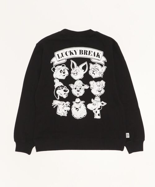 gym master（ジムマスター）の「アニマルスウェットシャツ（スウェット・メンズ・杢グレー/ブラック/マスタード/ライトブルーグレー・SMALL/MEDIUM/LARGE/X-LARGE）」の20枚目の写真