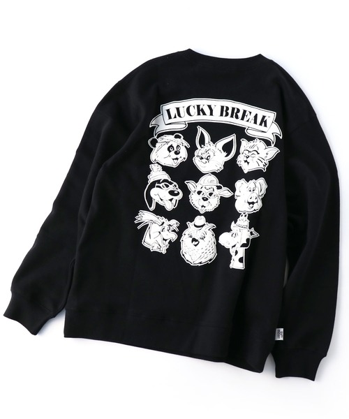 gym master（ジムマスター）の「アニマルスウェットシャツ（スウェット・メンズ・杢グレー/ブラック/マスタード/ライトブルーグレー・SMALL/MEDIUM/LARGE/X-LARGE）」の21枚目の写真