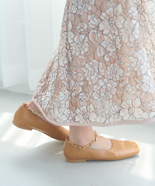 FREE'S MART(フリーズマート)の「チェーンフラットシューズ(その他シューズ・レディース・ホワイト/ブラック/ベージュ・SMALL/MEDIUM)」の10枚目の写真