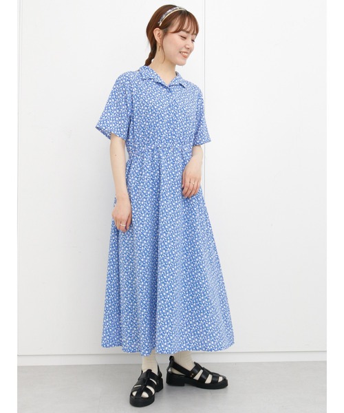 セール ブランド古着 シャツワンピース シャツワンピース Ehka Sopo エヘカソポ のファッション通販 Zozoused